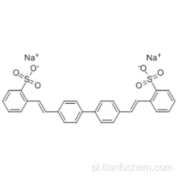 Sól 2,2 &#39;- ([1,1&#39;-bifenylo] -4,4&#39;-diylodi-2,1-etenodiylo) bis- sodu sodu, kwasu benzenosulfonowego (1: 2) CAS 27344-41-8